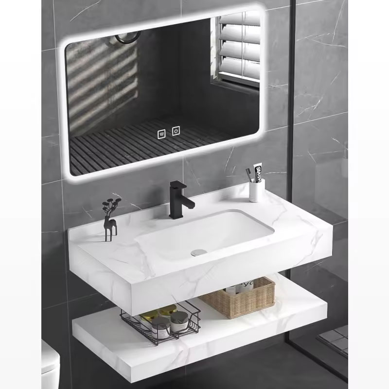 LED Güzgü Vanna otağı Sink kabineti